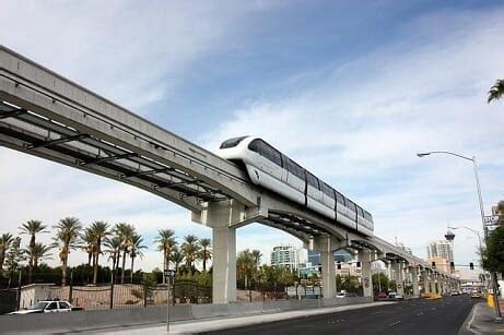 las vegas strip monorail cost.